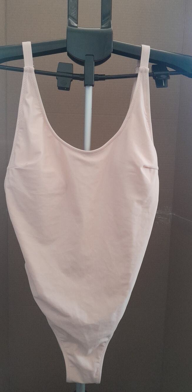 PRETTY GARDEN NWT WOMEN'S LIGHT PEACH ONE PIECE BATHING SUIT SIZE XL